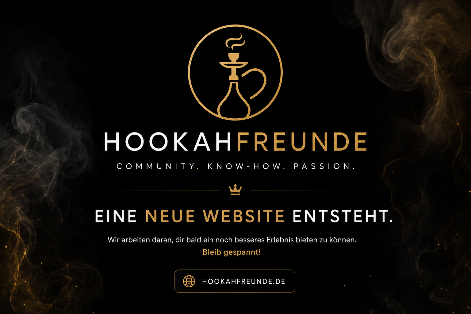 Hookahfreunde Coming Soon